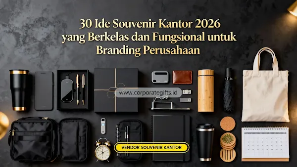 Koleksi ide souvenir kantor premium dan eksklusif 2026 | CorporateGifts.ID