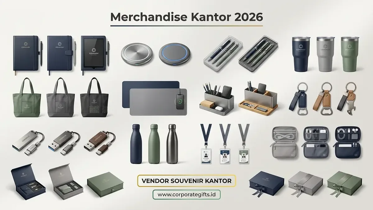 Koleksi Merchandise Kantor Branding 2026 | CorporateGifts.ID