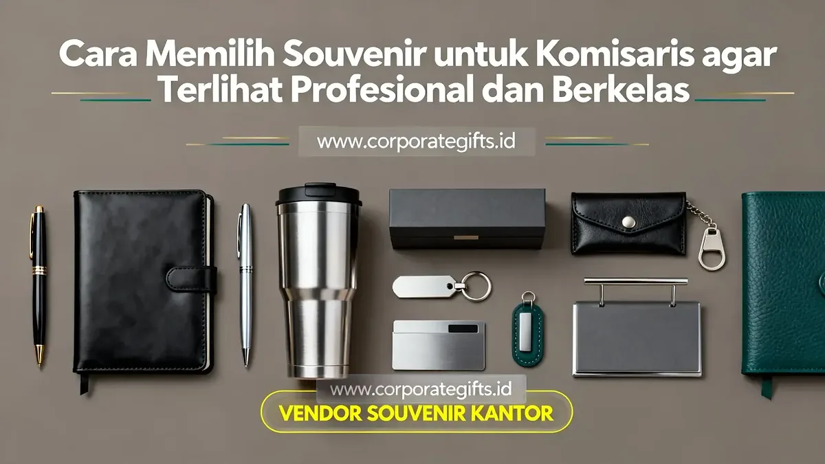 Pilihan souvenir profesional dan berkelas untuk jajaran komisaris | CorporateGifts.ID