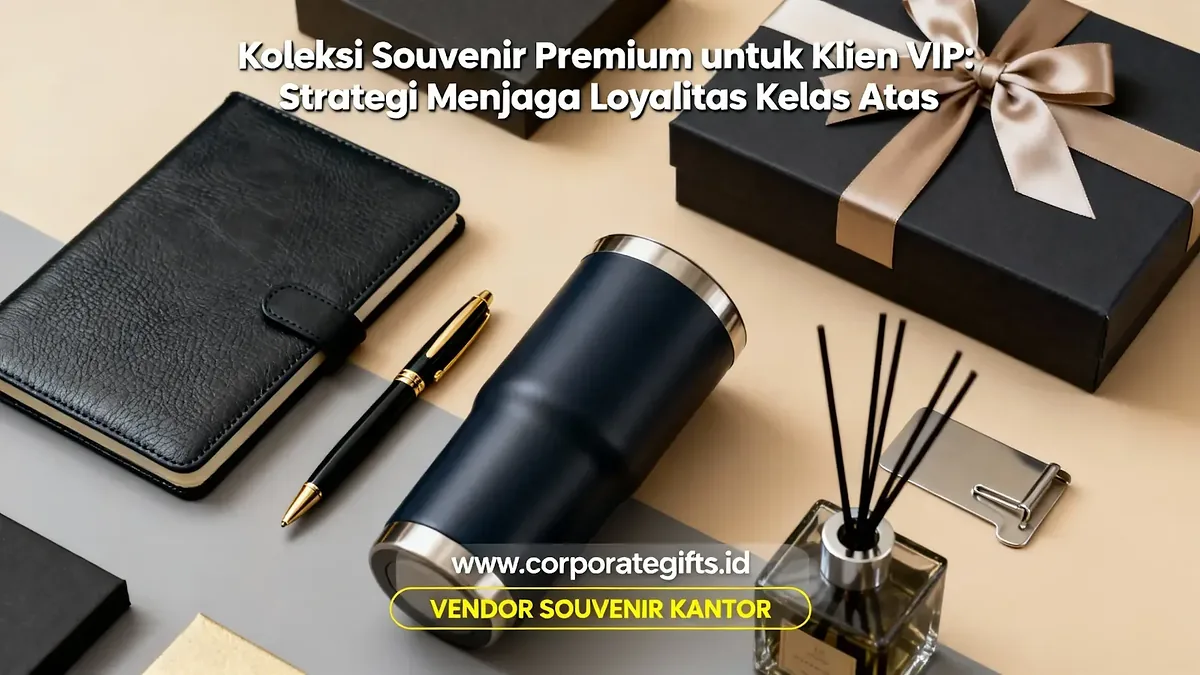Souvenir profesional premium meningkatkan loyalitas klien VIP | CorporateGifts.ID