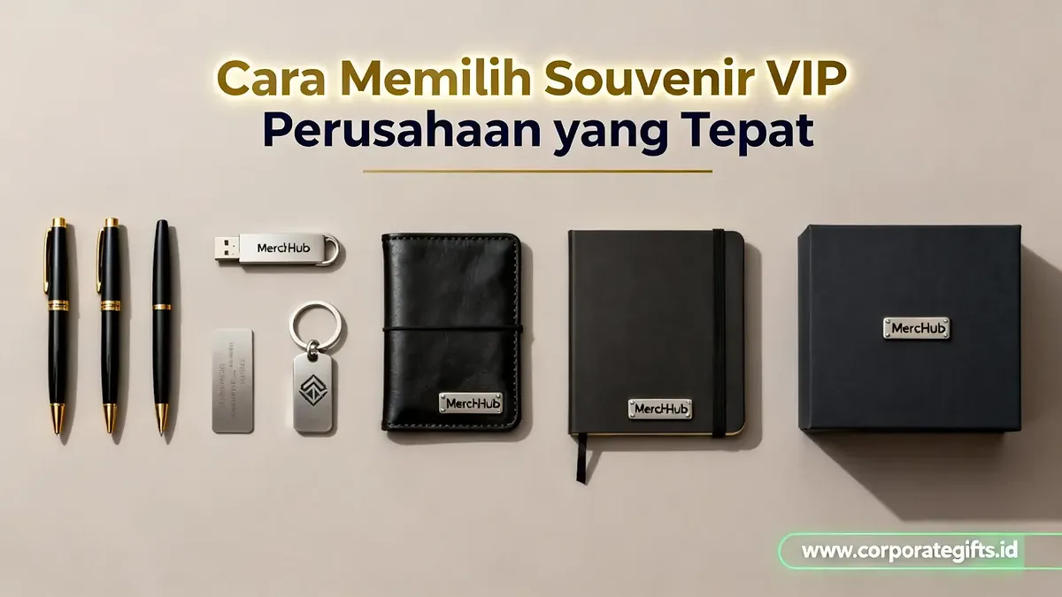 Tips memilih souvenir VIP perusahaan - CorporateGifts.ID