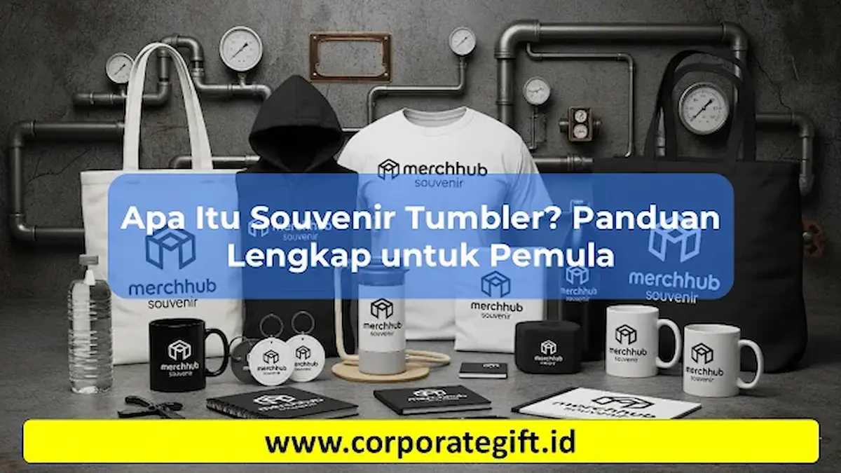 Pilihan Bahan dan Model Souvenir Tumbler Promosi Perusahaan