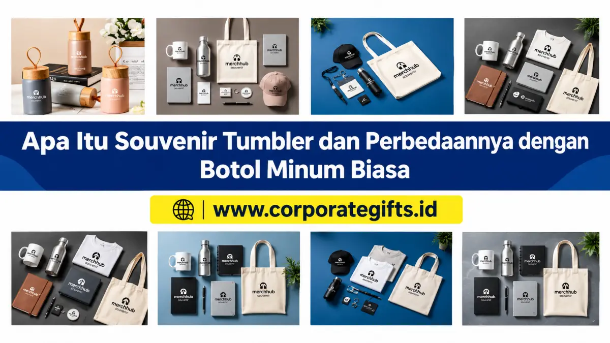 Ragam Desain Souvenir Tumbler Custom untuk Kebutuhan Promosi dan Cinderamata Kantor - CorporateGifts.ID