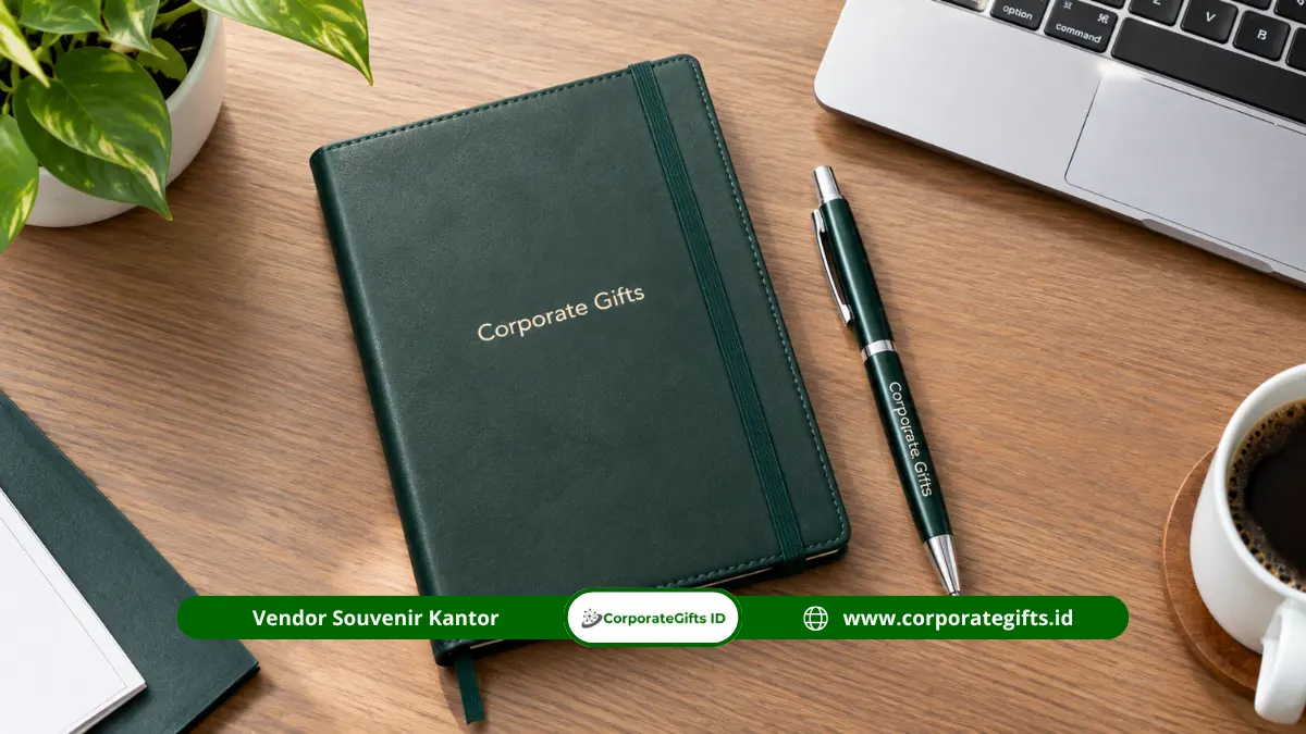 budget merchandise event bandung notebook dan pulpen custom | CorporateGifts.ID