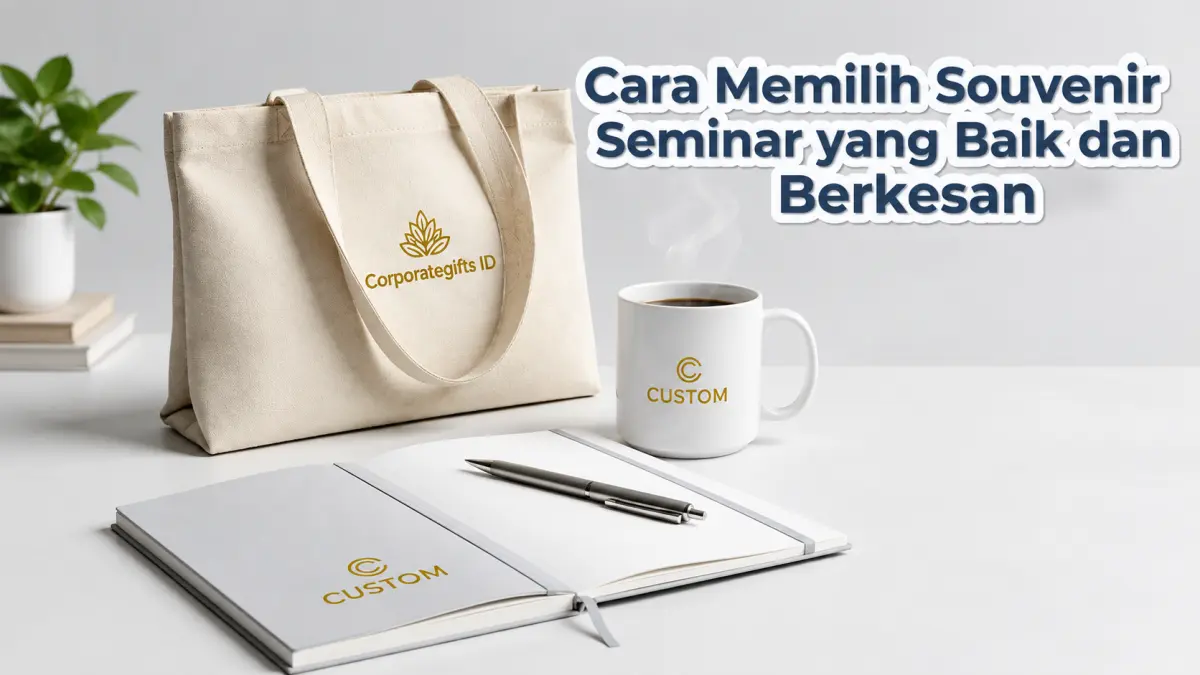 5 Cara Memilih Souvenir Seminar yang Baik dan Berkesan - CorporateGifts.ID