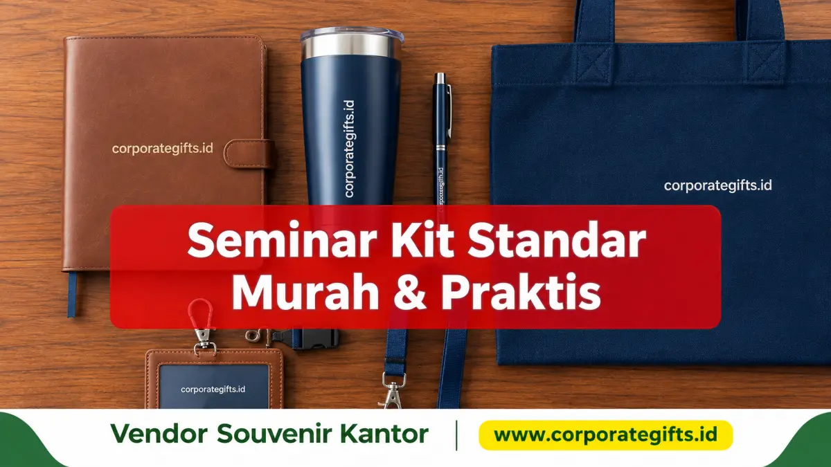 Contoh Isi Seminar Kit Standar Murah untuk Event Kampus | CorporateGifts.ID