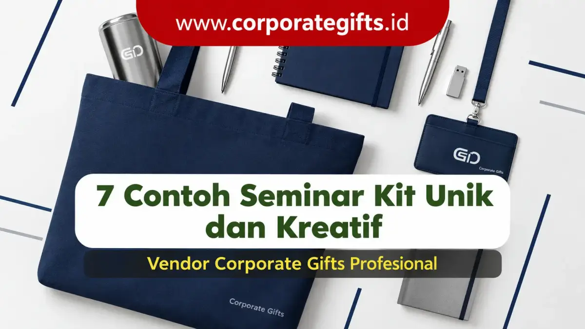 Contoh Seminar Kit Unik Kreatif Event Perusahaan - CorporateGifts.ID