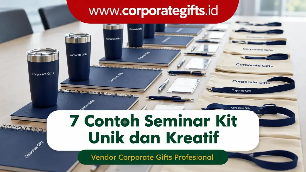 Paket Seminar Kit Lengkap dan Inovatif CorporateGifts.ID