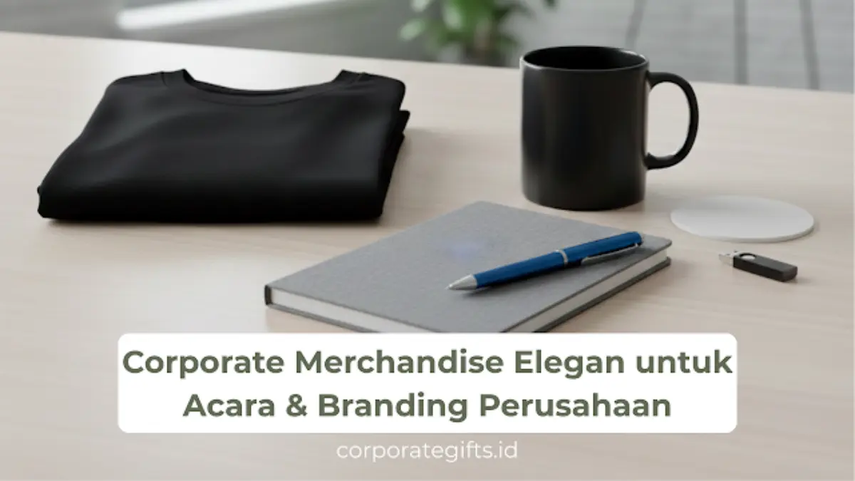 Corporate Merchandise Elegan untuk Acara dan Branding Kantor