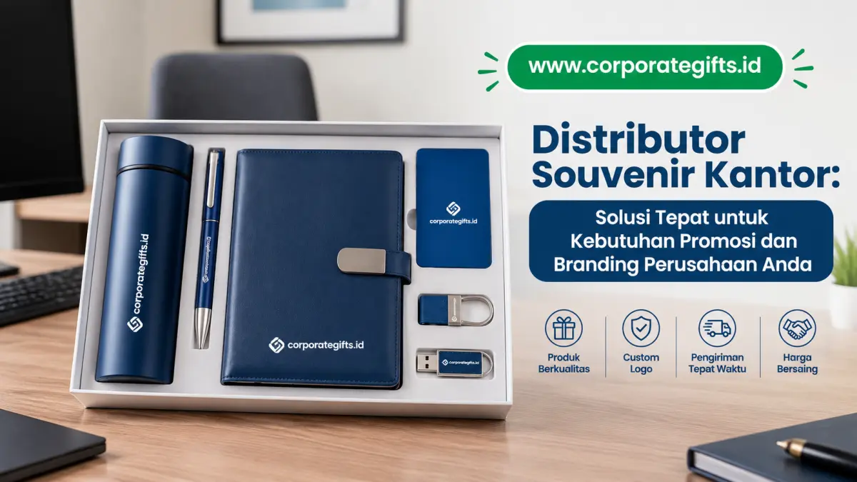 Distributor Souvenir Kantor untuk Promosi dan Branding