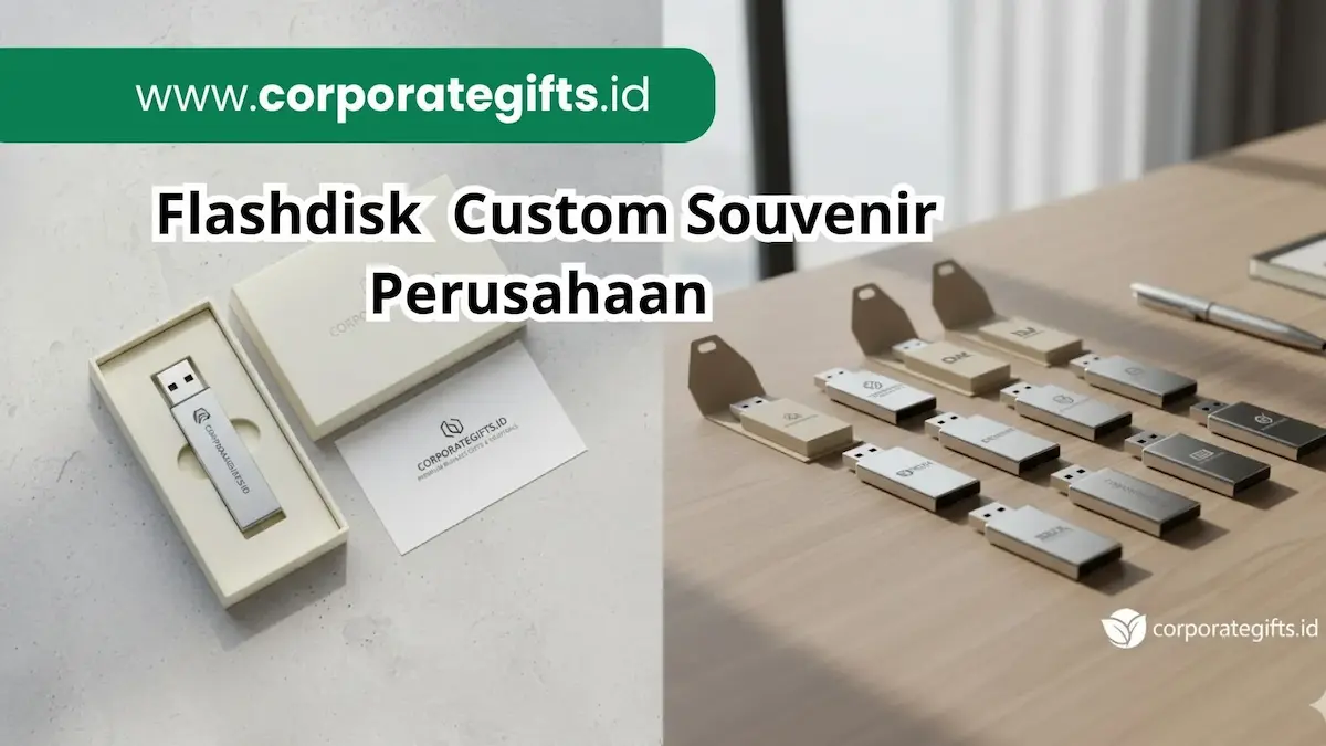 Souvenir Promosi Efektif Flashdisk Custom Perusahaan