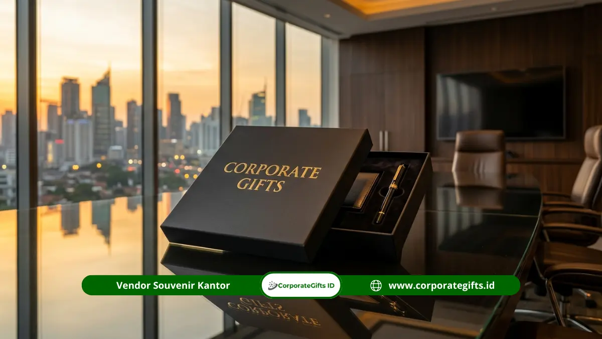 Gift set executive custom logo perusahaan premium - CorporateGifts.ID
