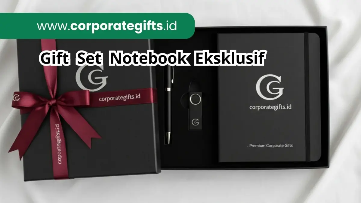 Gift Set Notebook Eksklusif untuk Corporate Branding Modern | CorporateGifts.ID
