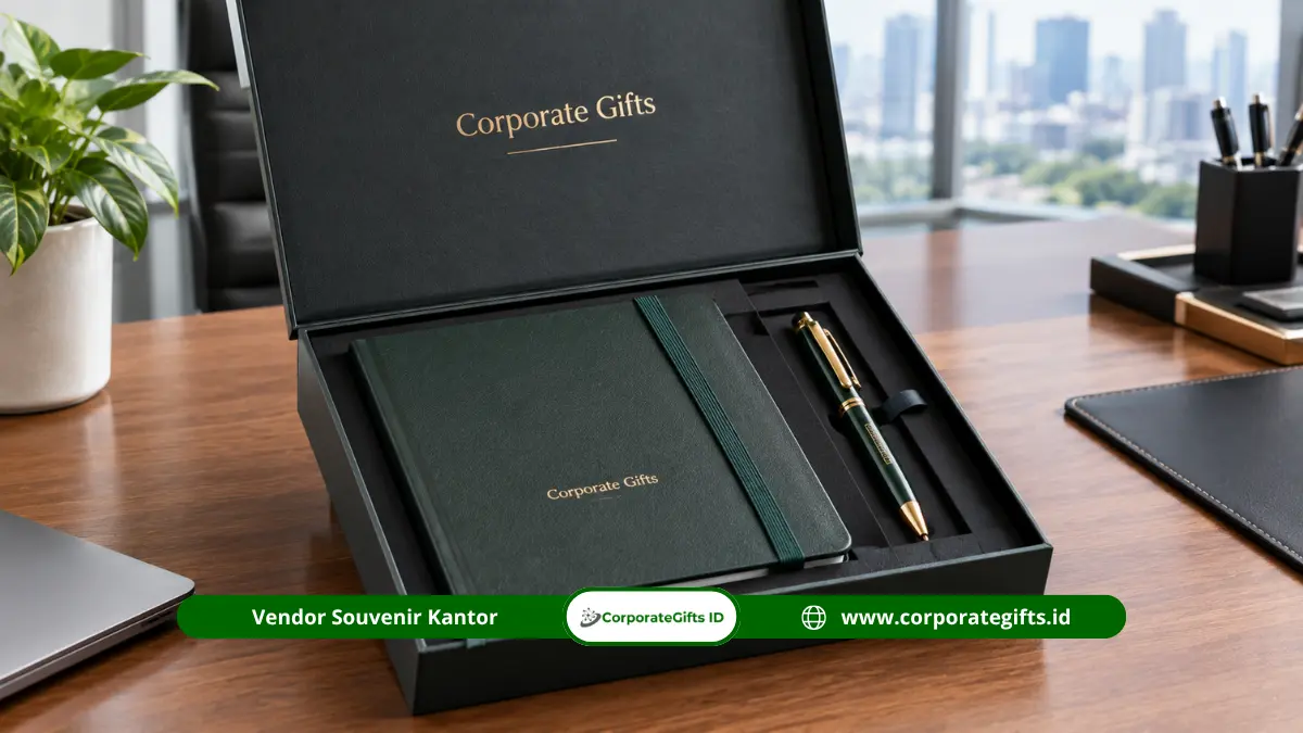 Executive gift box merchandise premium eksklusif untuk apresiasi investor property.