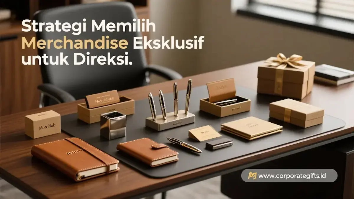 Set merchandise dan hadiah meja kerja eksekutif untuk direksi - CorporateGifts.ID
