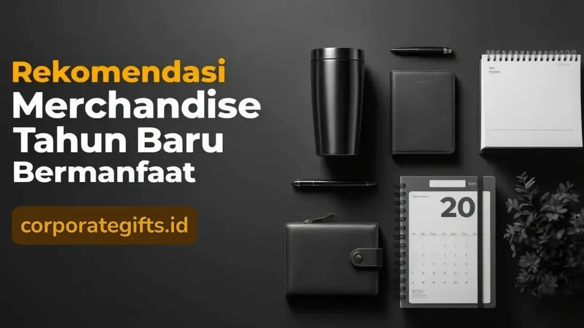 Kurasi paket merchandise Tahun Baru fungsional untuk karyawan dan klien perusahaan | CorporateGifts.ID
