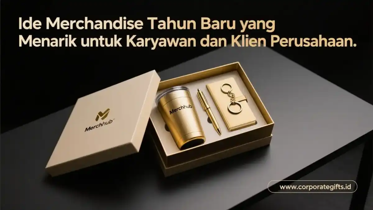 Ide Merchandise Tahun Baru Karyawan dan Klien Perusahaan | CorporateGifts.ID