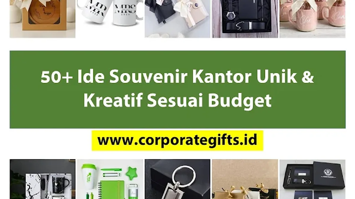 50+ Ide Souvenir Kantor Unik dan Kreatif Sesuai Budget - CorporateGifts.ID
