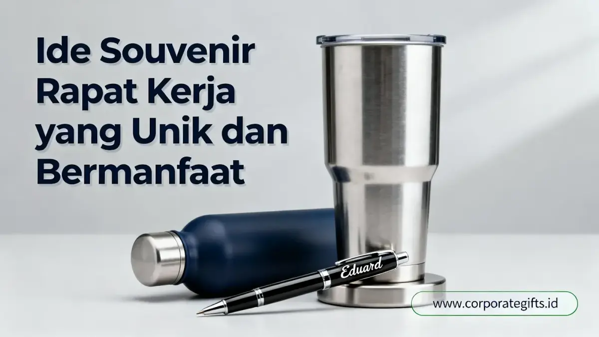 Ide Souvenir Kantor untuk Rapat Kerja yang Unik dan Bermanfaat - CorporateGifts.ID