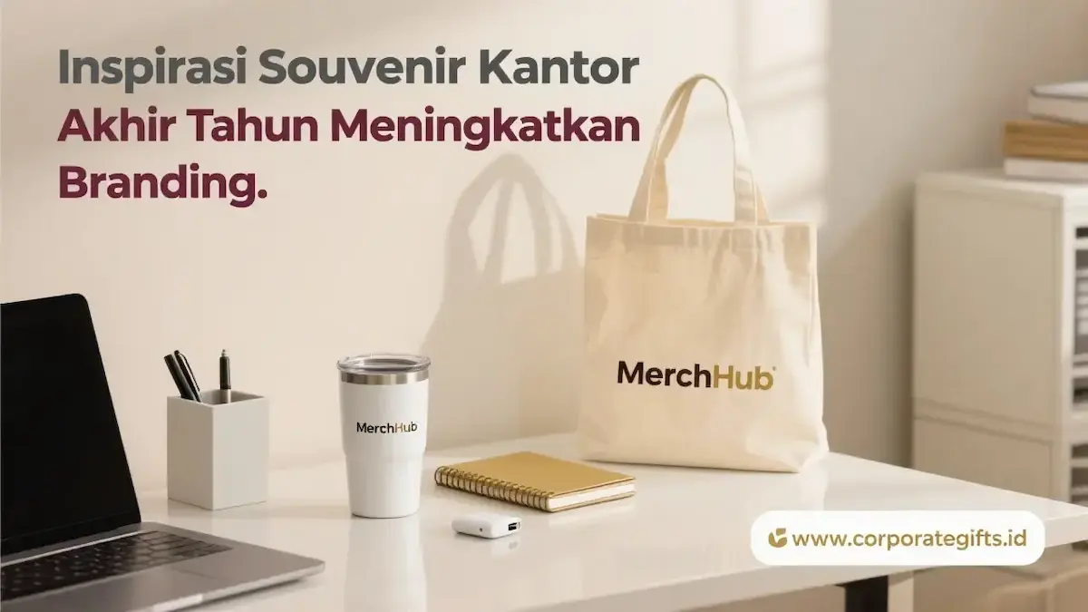 Pilihan Souvenir Kantor Akhir Tahun Custom Logo Corporate Gifts ID