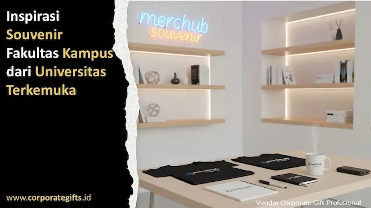 Inspirasi kurasi souvenir kampus dan fakultas elegan terinspirasi universitas terkemuka dunia.