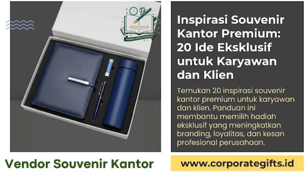 Pilihan Gift Set Souvenir Kantor Eksklusif | CorporateGifts.ID
