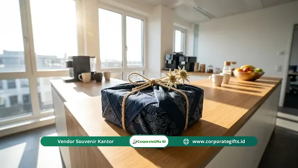 Kemasan Hampers Lebaran Kain Tradisional Furoshiki | CorporateGifts.ID