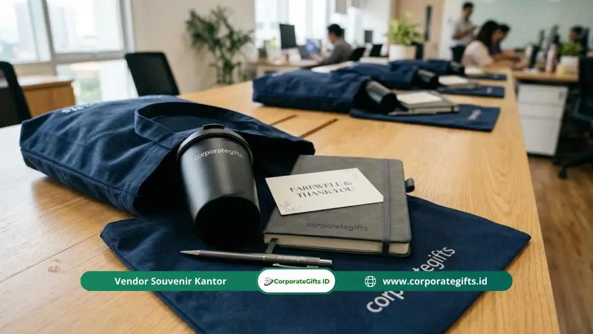Isi Souvenir Perpisahan Kantor Massal yang Paling Dikenang | CorporateGifts.ID