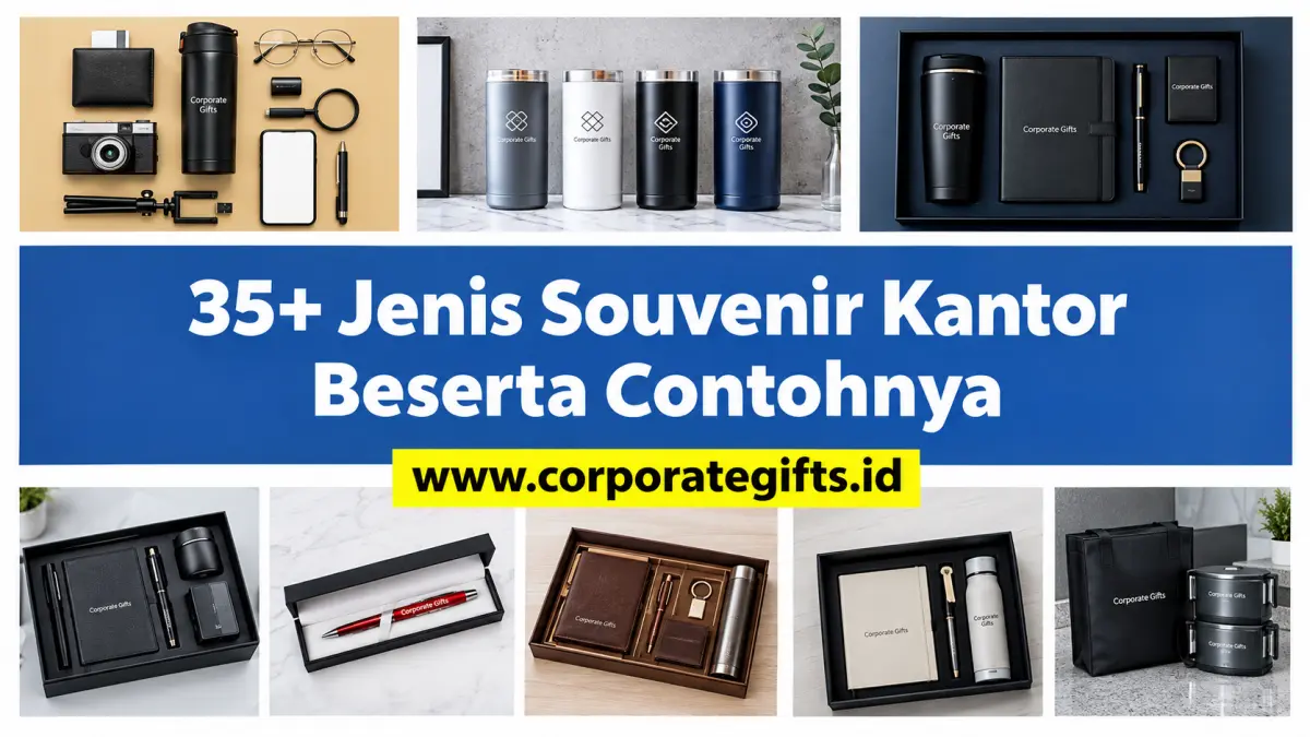 35+ Jenis Souvenir Kantor Terpopuler Beserta Contoh Rinci - CorporateGifts.ID