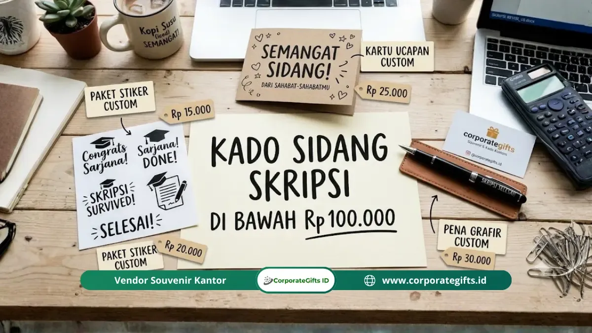 Pilihan kado sidang skripsi murah tapi berkesan di bawah 100 ribu rupiah