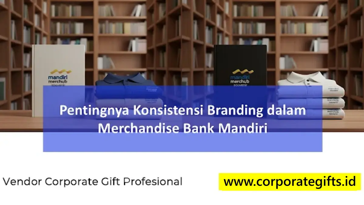 Strategi Konsistensi Branding dalam Merchandise Bank Mandiri Corporate Gifts ID