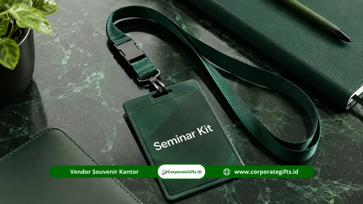 Lanyard ID card kantor untuk identitas karyawan | CorporateGifts.ID