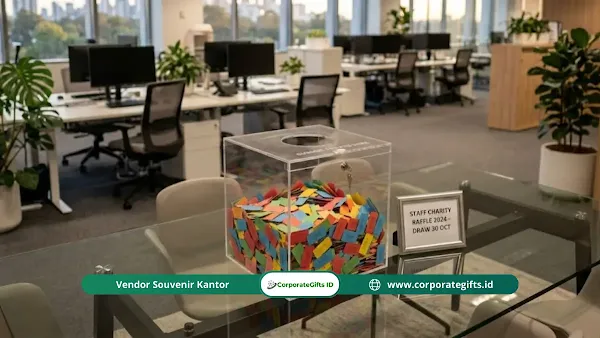 Pemberian Hadiah Doorprize Buka Puasa Bersama - CorporateGifts.ID