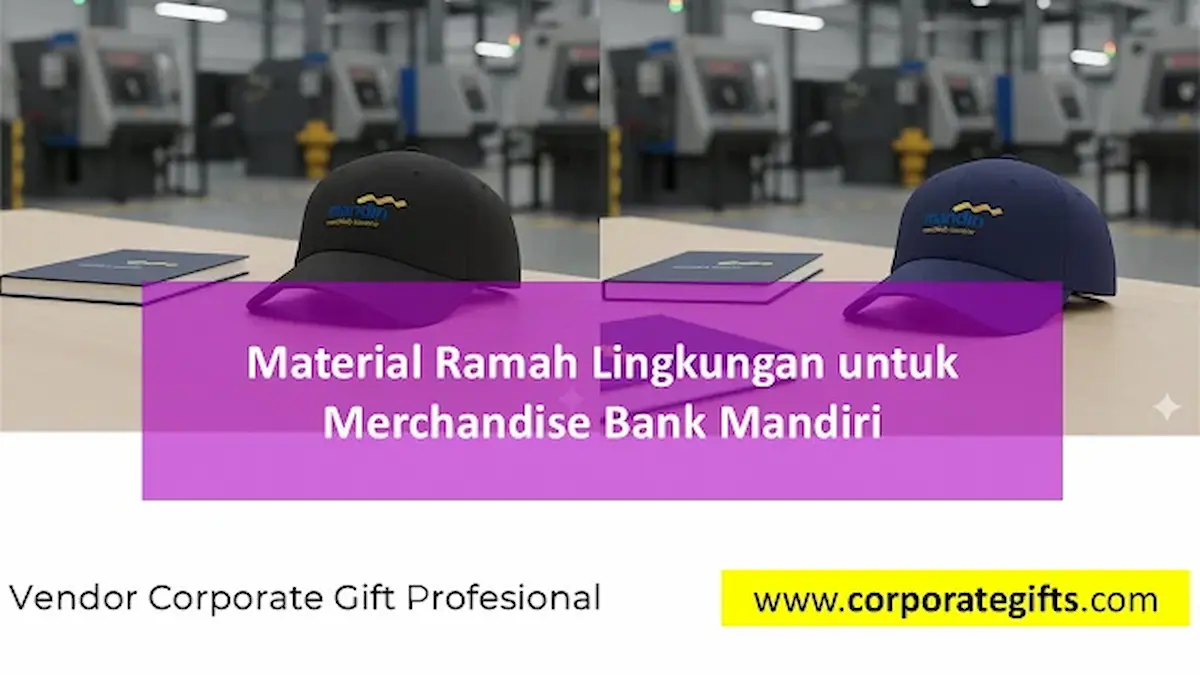 Penerapan Serat Kanvas Daur Ulang dan Kayu Bambu untuk Merchandise - CorporateGifts.ID