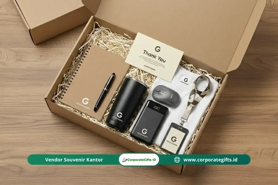 Paket Onboarding Kit Karyawan Elegan - CorporateGifts.ID