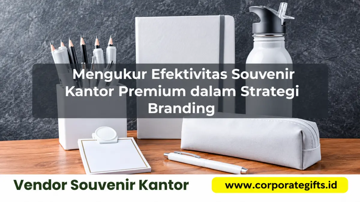 Mengukur Efektivitas Souvenir Kantor Premium untuk Branding - CorporateGifts.ID