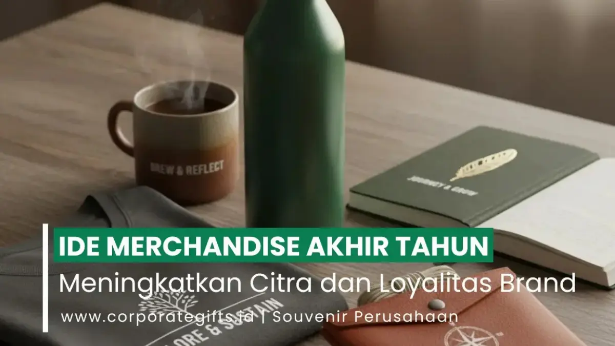 Ide merchandise akhir tahun perusahaan untuk loyalitas brand - CorporateGifts.ID