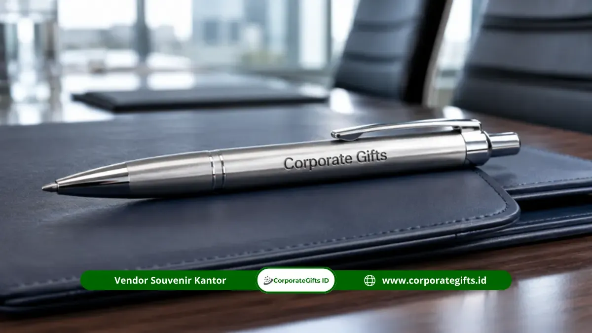 Pulpen metal rollerball grafir laser eksklusif untuk cinderamata instansi | CorporateGifts.ID