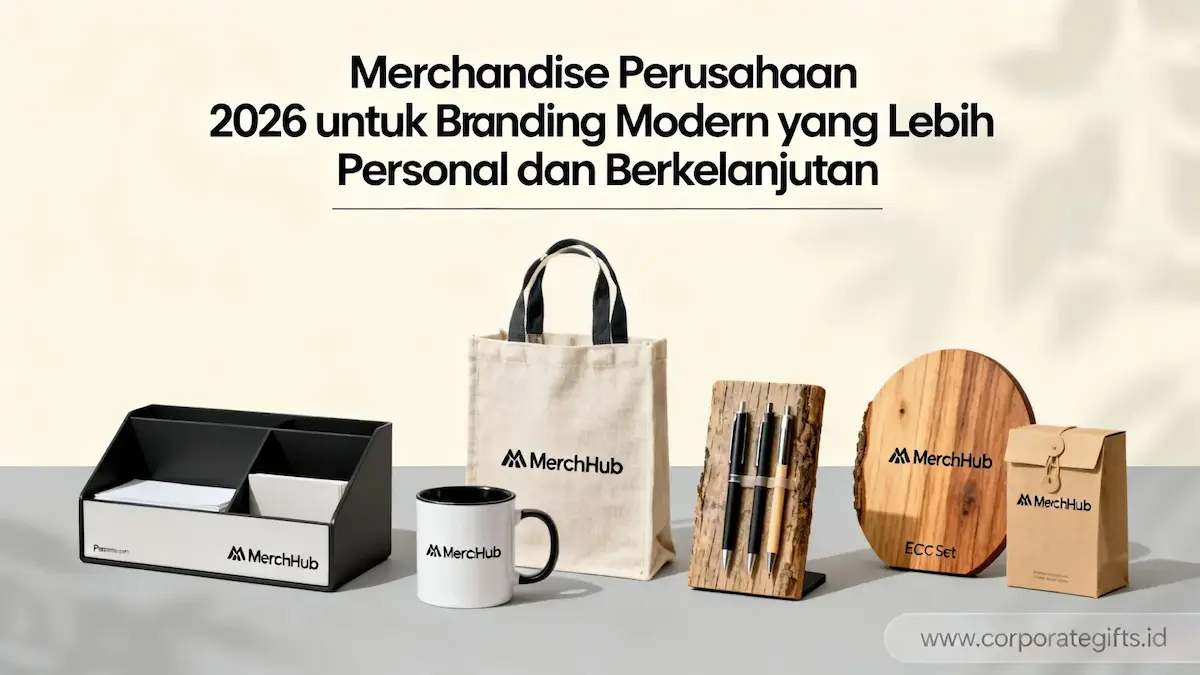 Merchandise Perusahaan 2026 untuk Branding Personal - CorporateGifts.ID