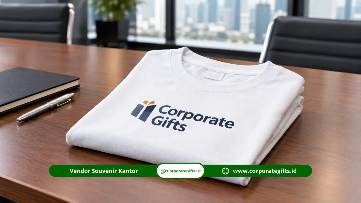 merchandise event Bandung berlogo untuk peserta seminar dan gathering - CorporateGifts.ID