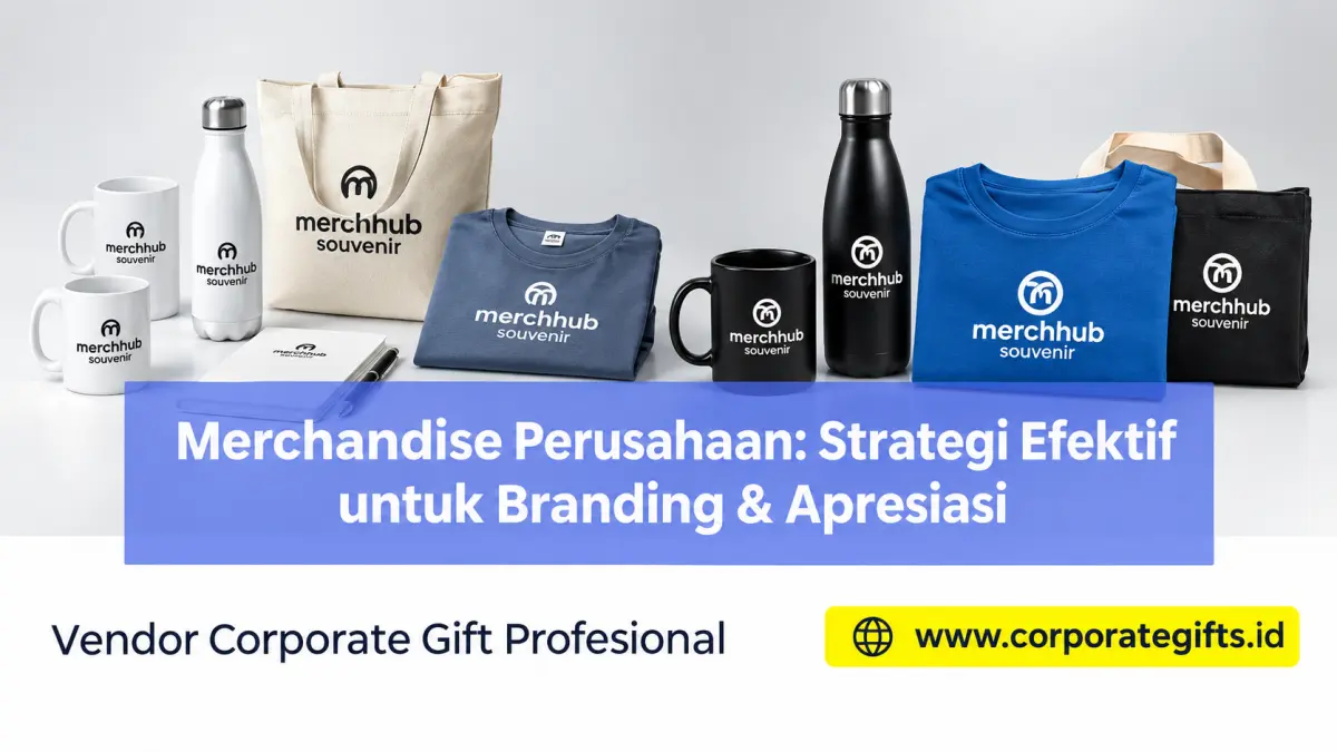 Strategi Merchandise Perusahaan untuk Branding dan Apresiasi - CorporateGifts.ID
