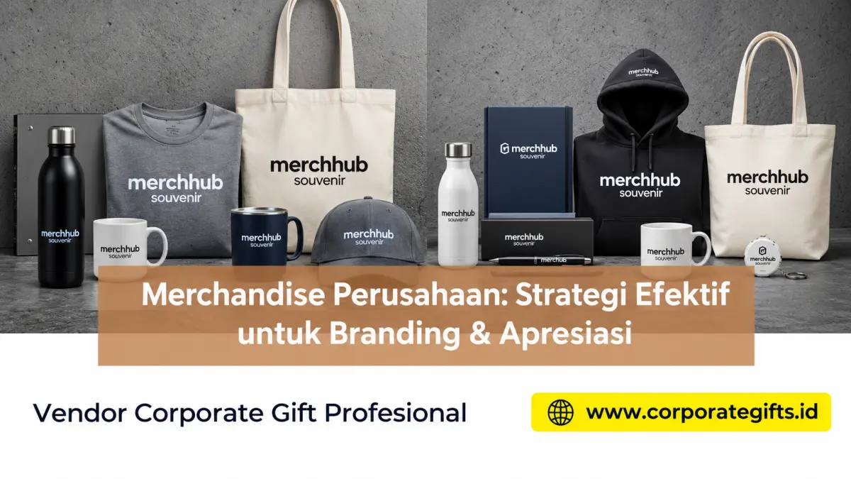Kurasi Merchandise Korporat Premium Mulai dari Apparel Hingga Stationary - CorporateGifts.ID