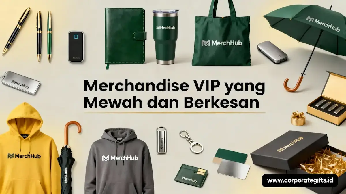 Desain Merchandise VIP Mewah, Bikin Tamu Event Terkesan | CorporateGifts.ID