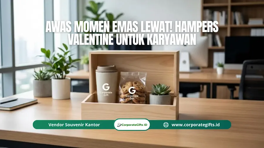 Hampers Valentine untuk karyawan dengan sentuhan kado netral profesional - CorporateGifts.ID
