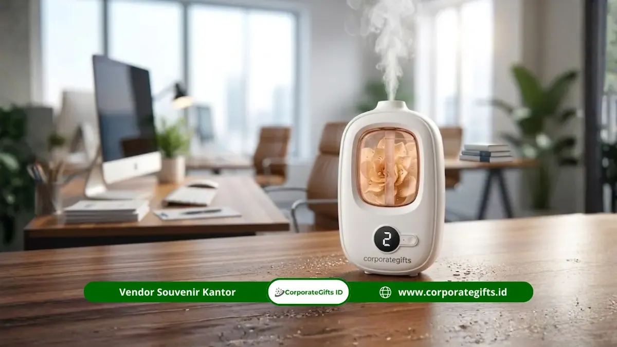 Pilihan Model dan Kemasan Souvenir Humidifier Kantor Eksklusif - CorporateGifts.ID