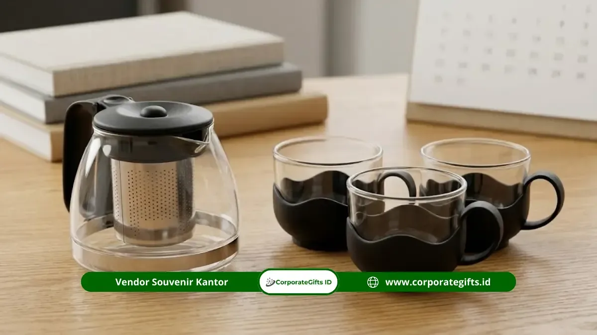Pilihan Tea Set Elegan untuk Hadiah Apresiasi dan Kemitraan Bisnis | CorporateGifts.ID