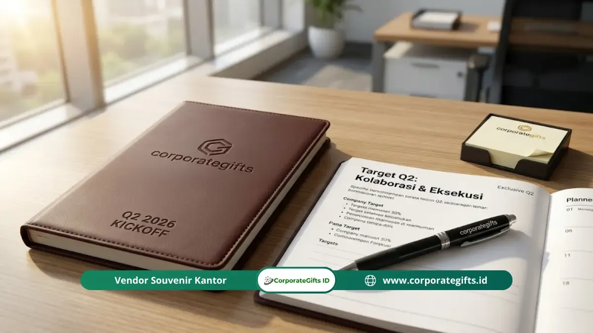 Ide Souvenir Unik Kickoff Meeting Q2 2026 Terpopuler Corporate Gifts ID