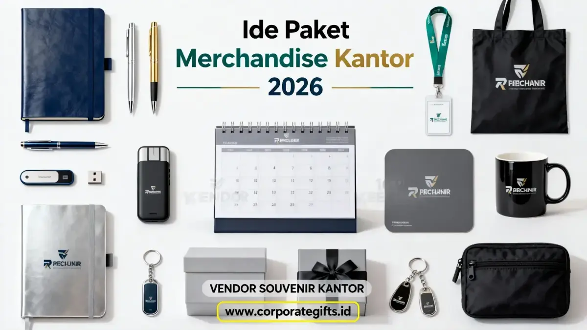 Pilihan Tingkatan Paket Merchandise Kantor Event Seminar 2026 - CorporateGifts.ID