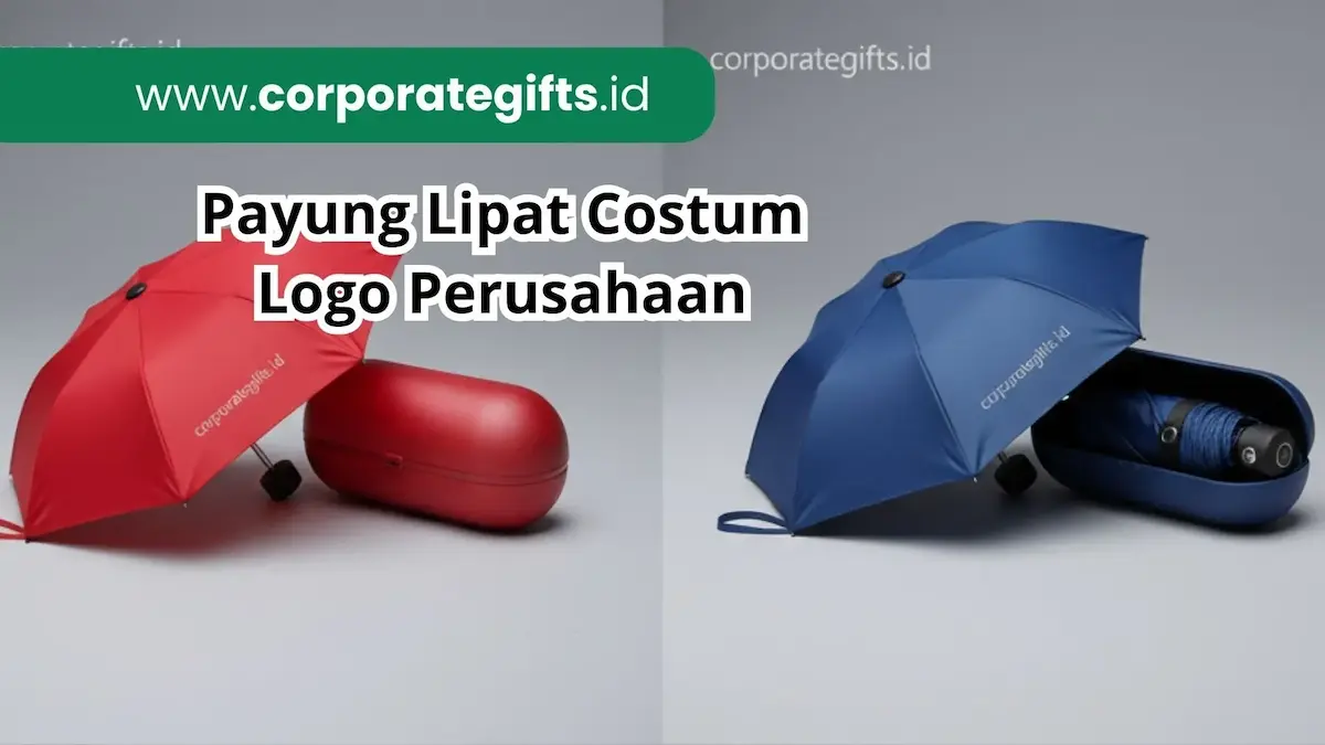 Implementasi Payung Lipat Custom Logo untuk Bank BUMN dan Swasta