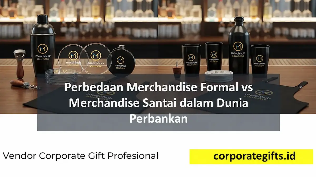 Perbedaan Merchandise Formal vs Santai dalam Dunia Perbankan | CorporateGifts.ID